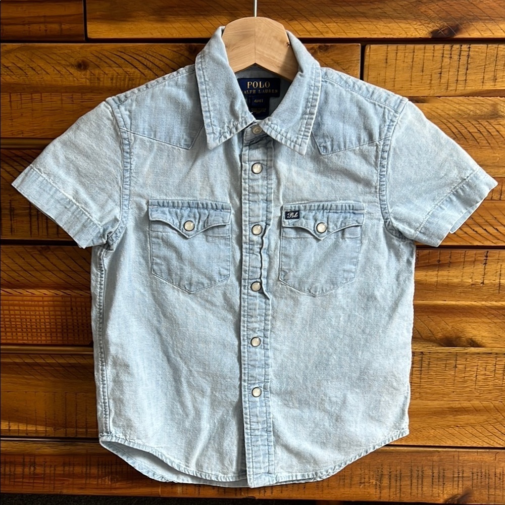Polo Ralph Lauren Light Blue Denim Shirt